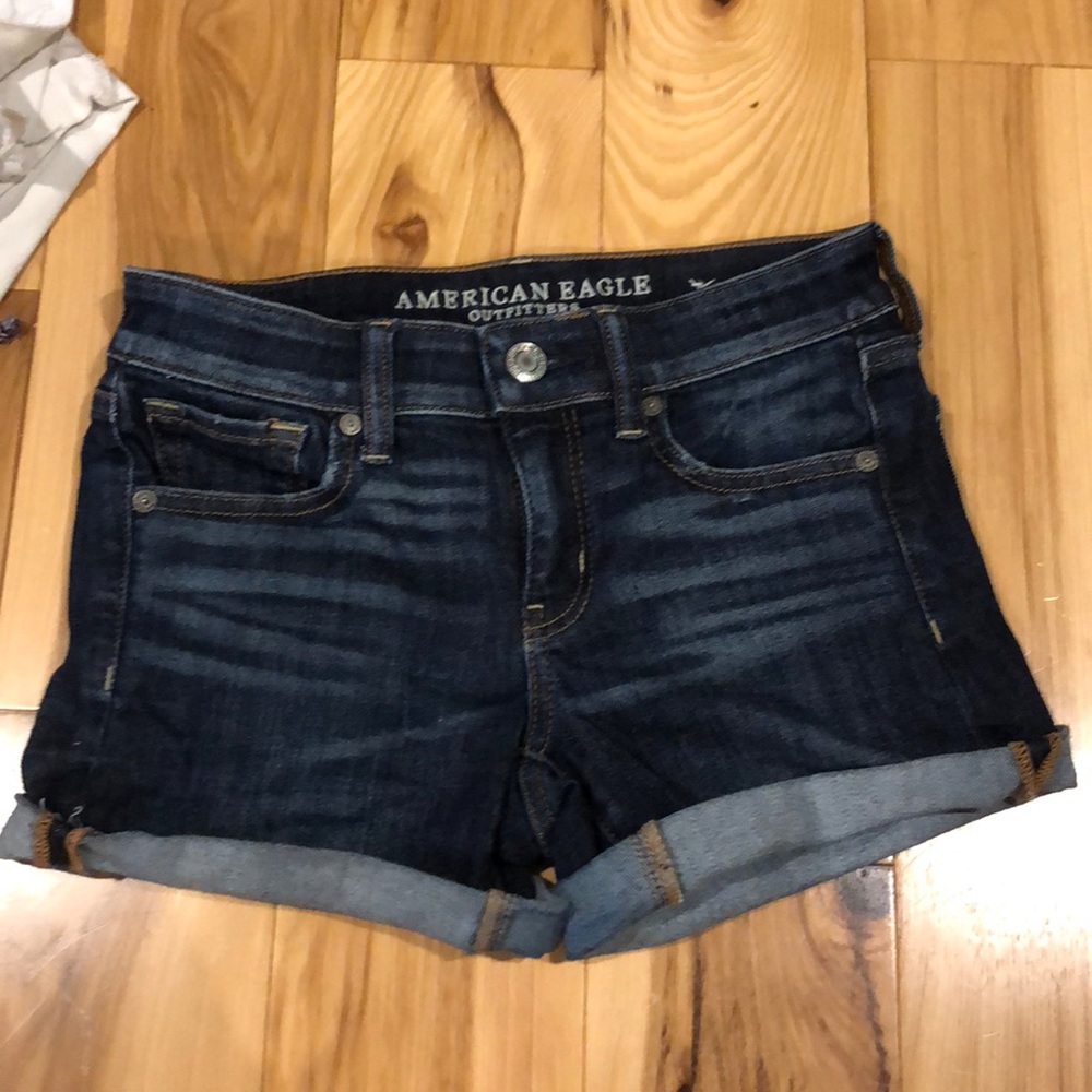 American eagle jean shorts